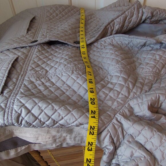 Brooks Brothers Lightweight Quilted Jacket Gray sz 16 - Picture 12 of 12
